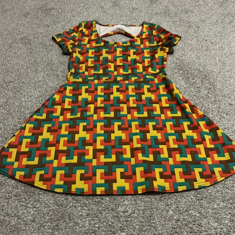 Blu Pepper size large retro dress